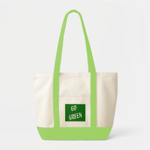 Go Green Bag Tote Bag