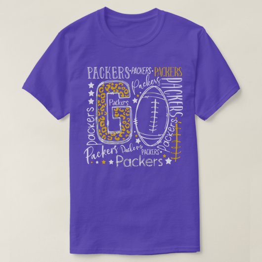 Go Green Bay Team T-shirt (Design voorkant)