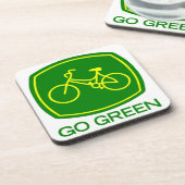 Go Green Bier Onderzetter (Linkerzijde)