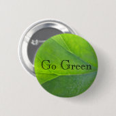 Go Green Button (Voorkant /achterkant)