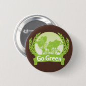 Go Green Button (Voorkant /achterkant)