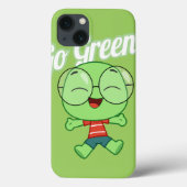 Go Green Case-Mate iPhone Case (Achterkant)