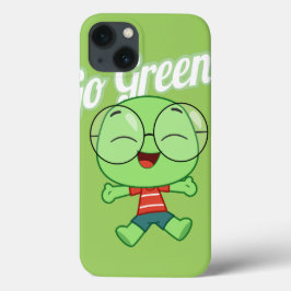 Go Green iPhone 13 Hoesje