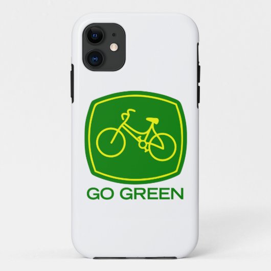 Go Green Case-Mate iPhone Case (Achterkant)