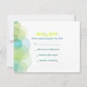 GO GREEN EARTH Bar Bat Mitswa Uitnodiging Beantwoo (Voorkant)