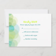 GO GREEN EARTH Bar Bat Mitswa Uitnodiging Beantwoo