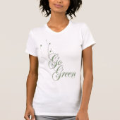 Go Green Floral T-shirt (Voorkant)