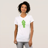 Go Green Girl T-shirt (Voorkant volledig)