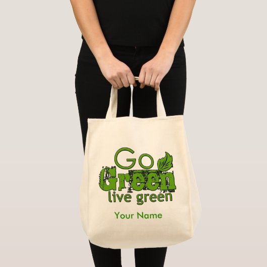 Go Green Grocery Tas (Voorkant (product))