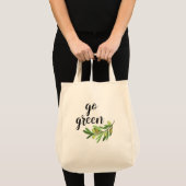 Go Green Grocery Tote Bag (Voorkant (product))