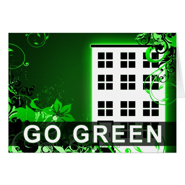 Go Green: Hi-Fi gebouw (Voorkant Horizontaal)