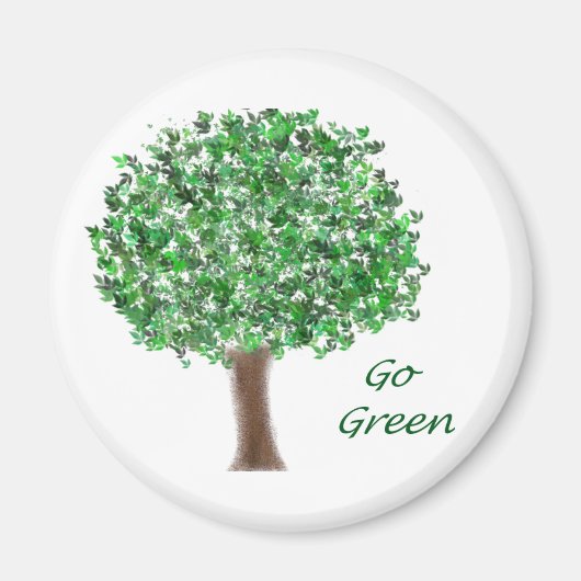 Go Green Magnet (Voorkant)