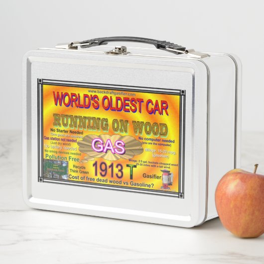 Go Green Metal Lunchbox (In situ)