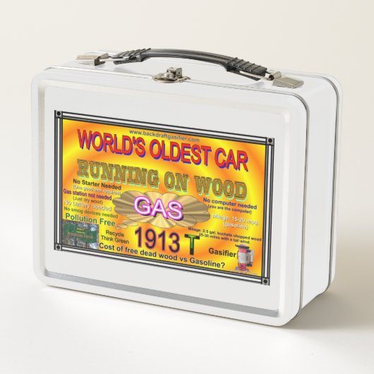 Go Green Metal Lunchbox (Voorkant)