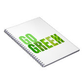 Go Green Notitieboek (Rechterzijde)