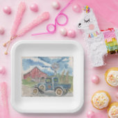 Go Green Papieren Bordje (Feest)