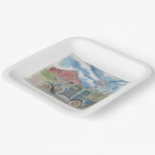 Go Green Papieren Bordje (Gebogen)