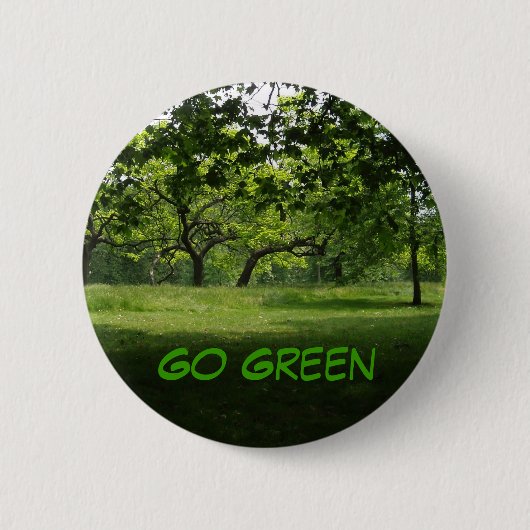 Go Green Park Button (Voorkant)