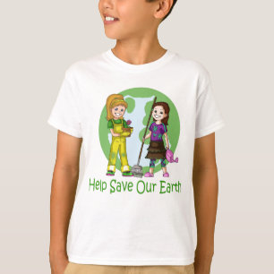 Go Green Pinky en Peanut T-Shirt