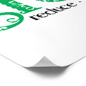 Go Green Poster (Hoek)