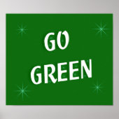 Go Green Poster (Voorkant)