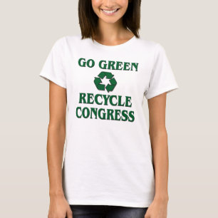 Go Green - Recyclen Congres T-shirt