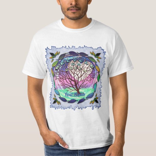 Go Green Recyclen T-Shirt (Voorkant)