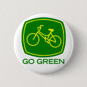 Go Green Ronde Button 5,7 Cm (Voorkant)