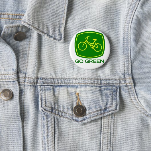 Go Green Ronde Button 5,7 Cm (In situ)