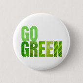 Go Green Ronde Button 5,7 Cm (Voorkant)