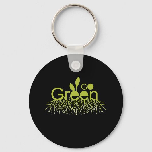 Go Green Sleutelhanger (Voorkant)