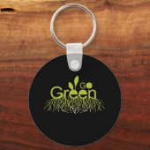 Go Green Sleutelhanger (Voorkant)