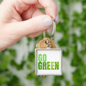 Go Green Sleutelhanger (Hand)