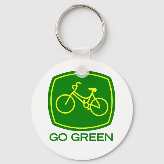 Go Green Sleutelhanger (Voorkant)