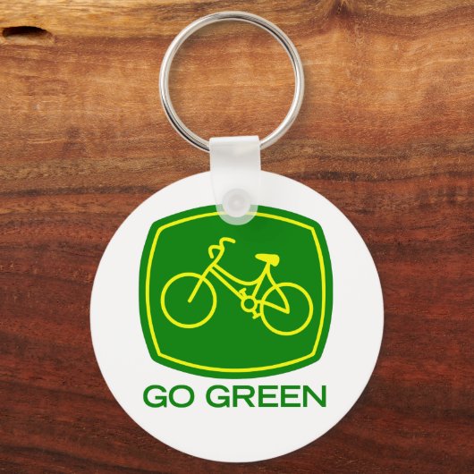 Go Green Sleutelhanger (Voorkant)