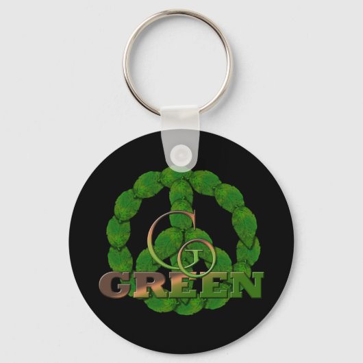 Go Green Sleutelhanger (Voorkant)