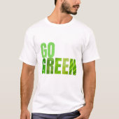 Go Green T-shirt (Voorkant)
