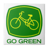 Go Green Tegeltje (Voorkant)
