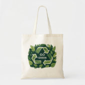 Go Green Tote Bag (Voorkant)