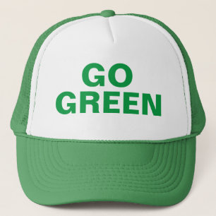 Go Green Trucker Hat Trucker Pet