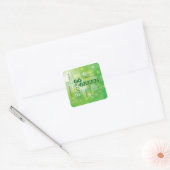 Go Green Word Cloud Sticker (Envelop)