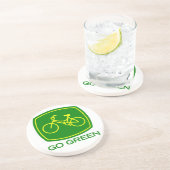 Go Green Zandsteen Onderzetter (Zijkant)