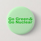 go_groen ronde button 5,7 cm (Voorkant)