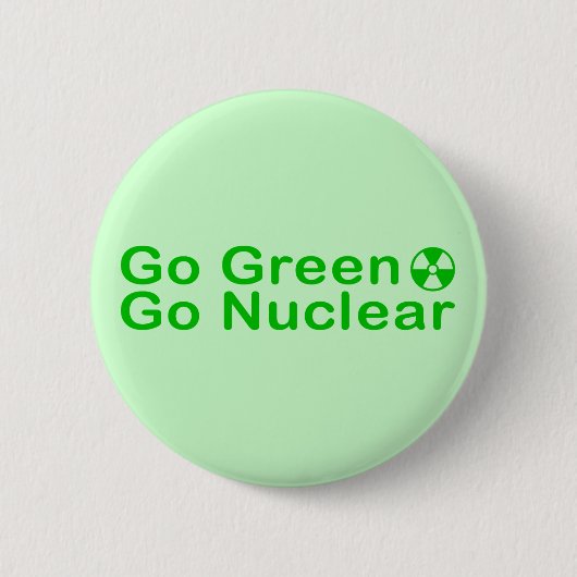 go_groen ronde button 5,7 cm (Voorkant)