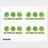 GO Groene sticker (Vel)