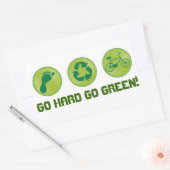 GO Groene sticker (Envelop)