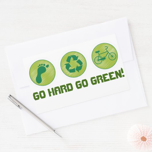 GO Groene sticker (Envelop)