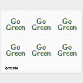 Go Groene Stickers (Vel)
