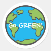 Go Groene Stickers (Voorkant)