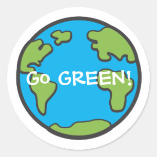 Go Groene Stickers